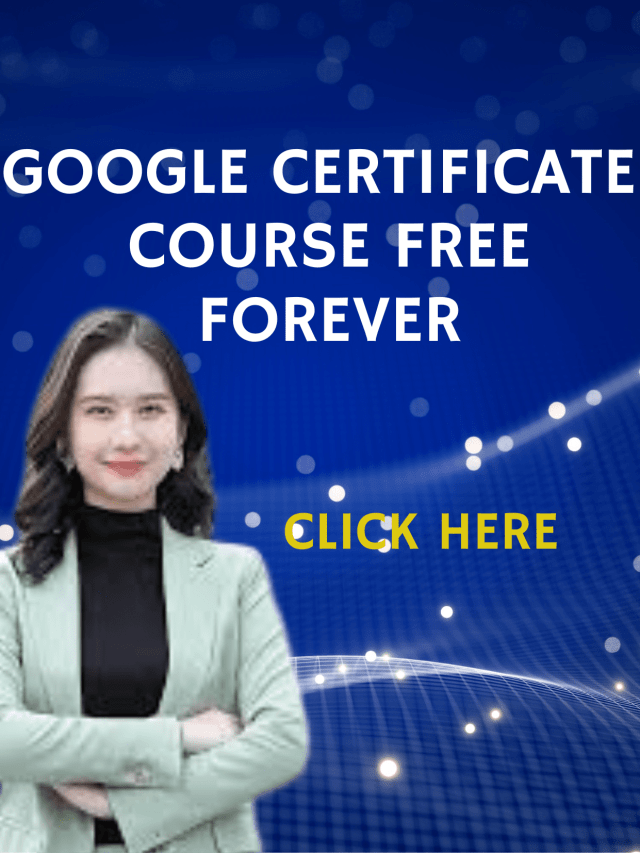 Get a job in Google with Google certification courses