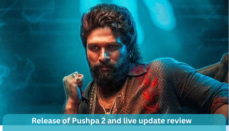 Release of Pushpa 2 and live update review: रश्मिका मंदाना और अल्लू अर्जुन की फिल्म से बॉक्स ऑफिस पर इतिहास बनाने की उम्मीद है।