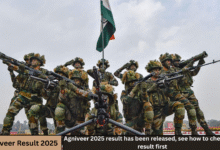 Live Agniveer Result 2025: