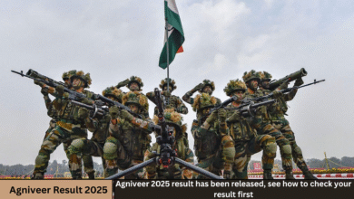 Live Agniveer Result 2025: