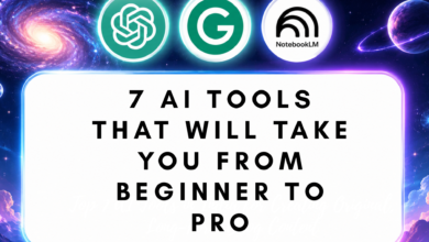 7 AI Tools That Will Take You From Beginner To Pro
